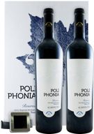 Estojo Poliphonia Reserva C/2 Garrafas + Termometro Tinto