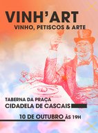 Bilhete Vinh'art: , Petiscos & Arte 