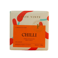Vinte Vinte Fusion Chocolate Negro 70% Chilli 25g 